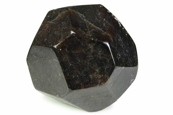Faceted and Polished Almandine Garnet #350326